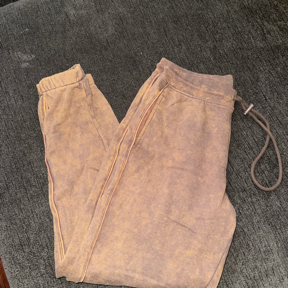 Alphalete Brown Track Pants